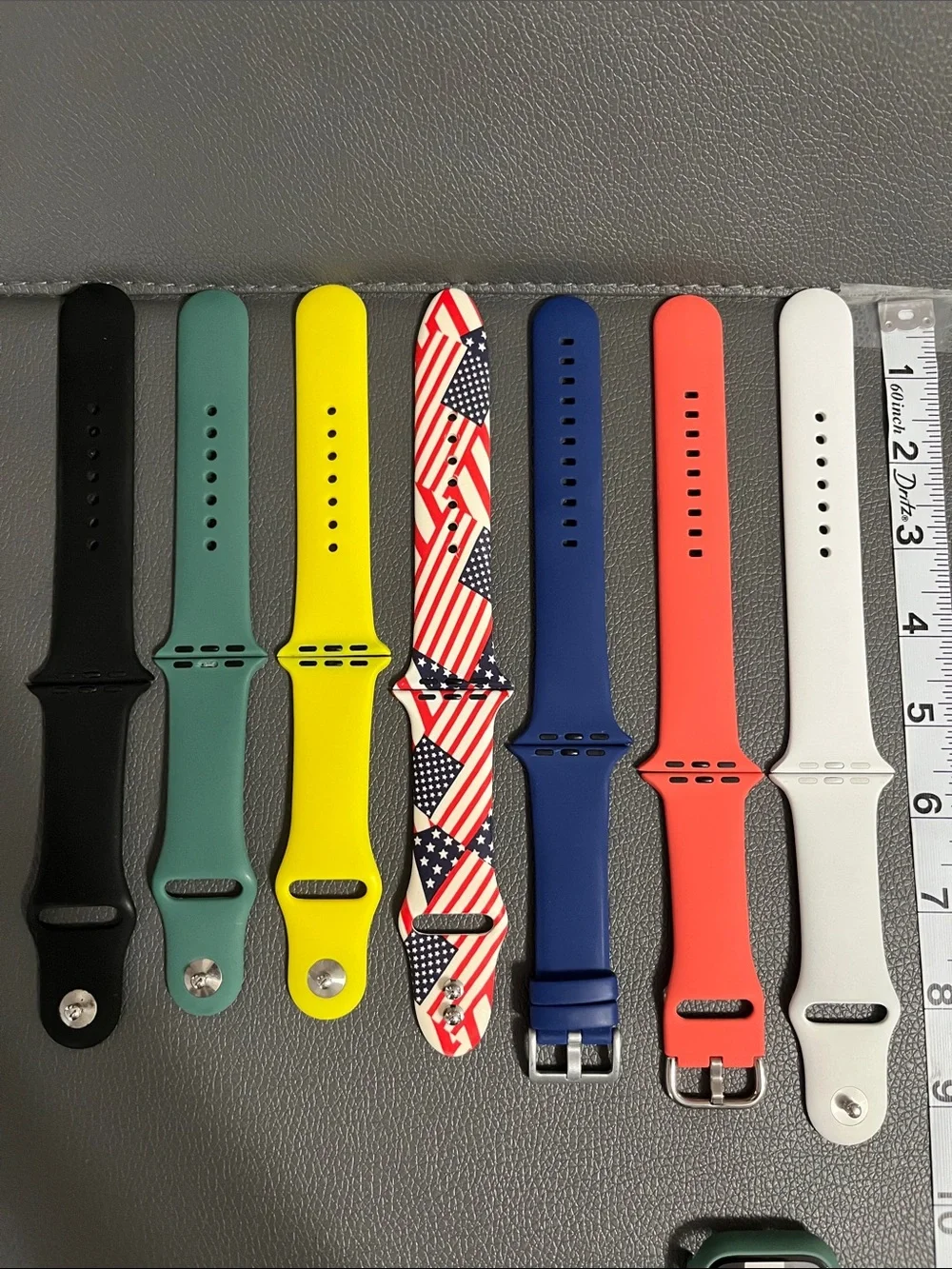 16 Smart Watch silicone bands/2 Watch protectors